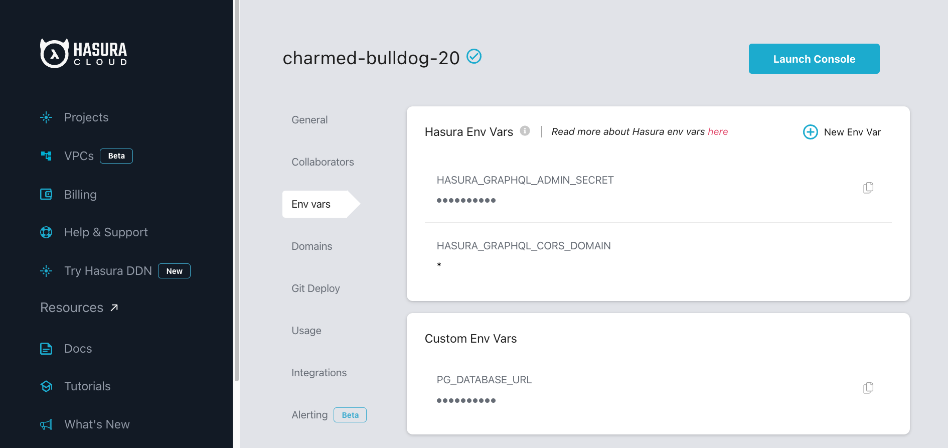 Environment Variables
